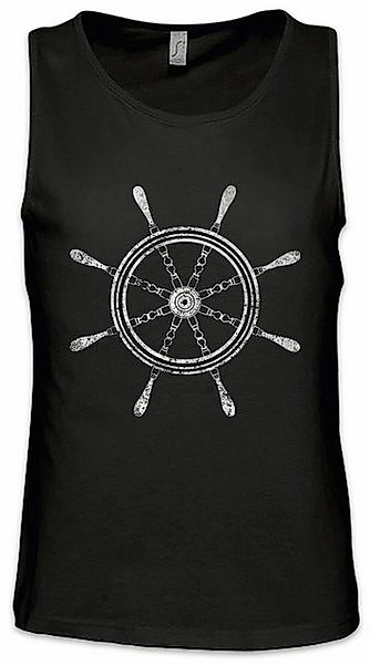Urban Backwoods Tanktop Oldschool Nautical Wheel I Ärmelloses T-Shirt Tatto günstig online kaufen