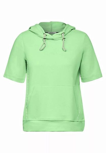 Cecil Sweatshirt Short Sleeve Sweatshirt w. pip, matcha lime günstig online kaufen