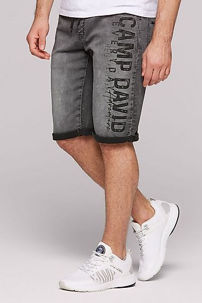 CAMP DAVID Jeansshorts mit Elastikbund günstig online kaufen