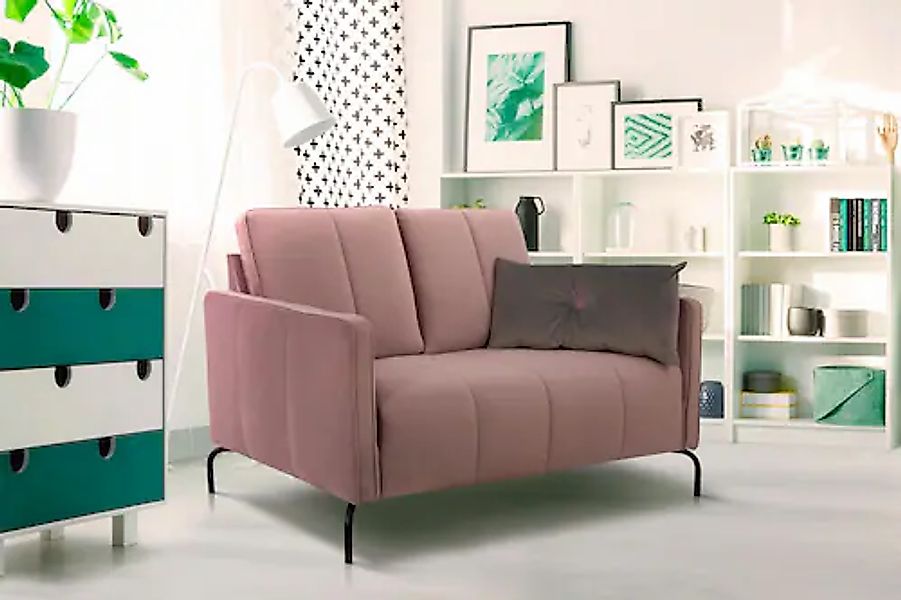 Home affaire 2-Sitzer »Xeen« mit feiner Steppung und Keder günstig online kaufen