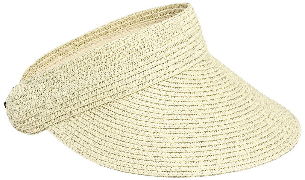 Caspar Strohhut HT027 verstellbare leichte Damen Sommer Schirmmütze Sonnenv günstig online kaufen