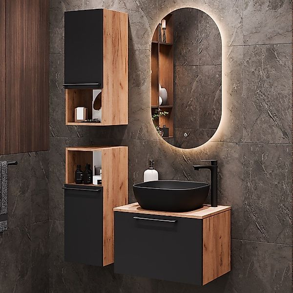 Planetmöbel Badmöbel-Set ASTRA, (Badezimmer Möbel im günstig online kaufen