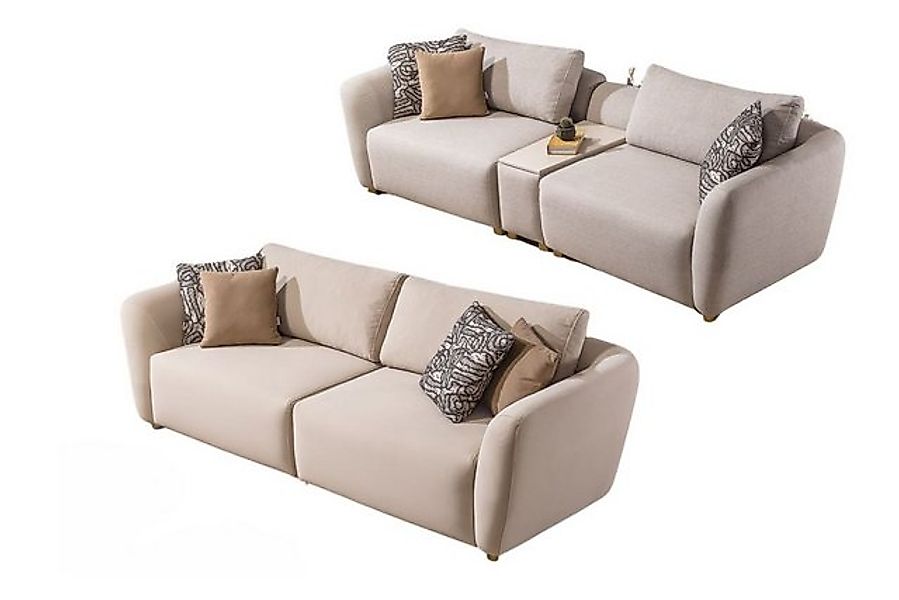 Villa Möbel Polstergarnitur Allegro, (Set, 2-tlg), mit Relax-/Bettfunktion günstig online kaufen