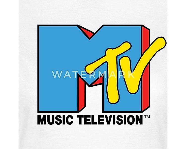 Spreadshirt T-Shirt MTV Music Television Klassiches Logo Frauen T-Shirt (1- günstig online kaufen