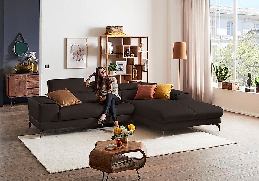 W.SCHILLIG Ecksofa »Piedroo, Designsofa mit tollem Sitzkomfort, elegant und günstig online kaufen