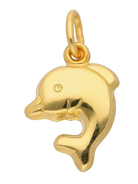 Adelia´s Kettenanhänger "333 Gold Anhänger Delphin", Goldschmuck für Damen günstig online kaufen