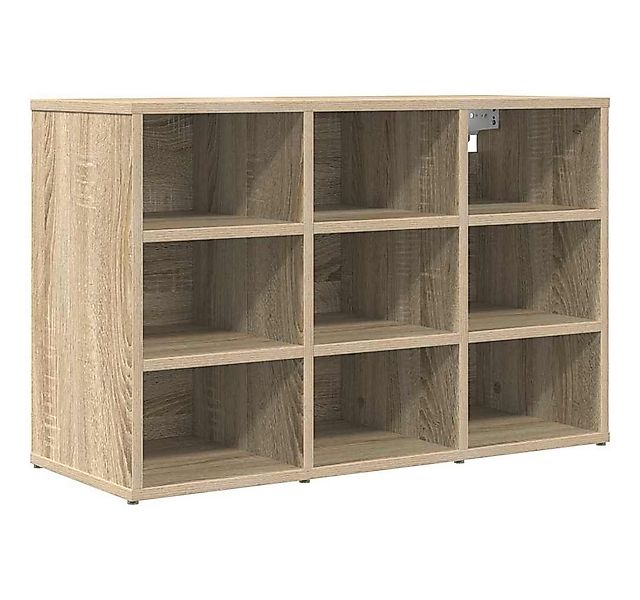 vidaXL Schuhregal Schuhschrank Sonoma-Eiche 77,5 x 30 x 51 cm Holzwerkstoff günstig online kaufen