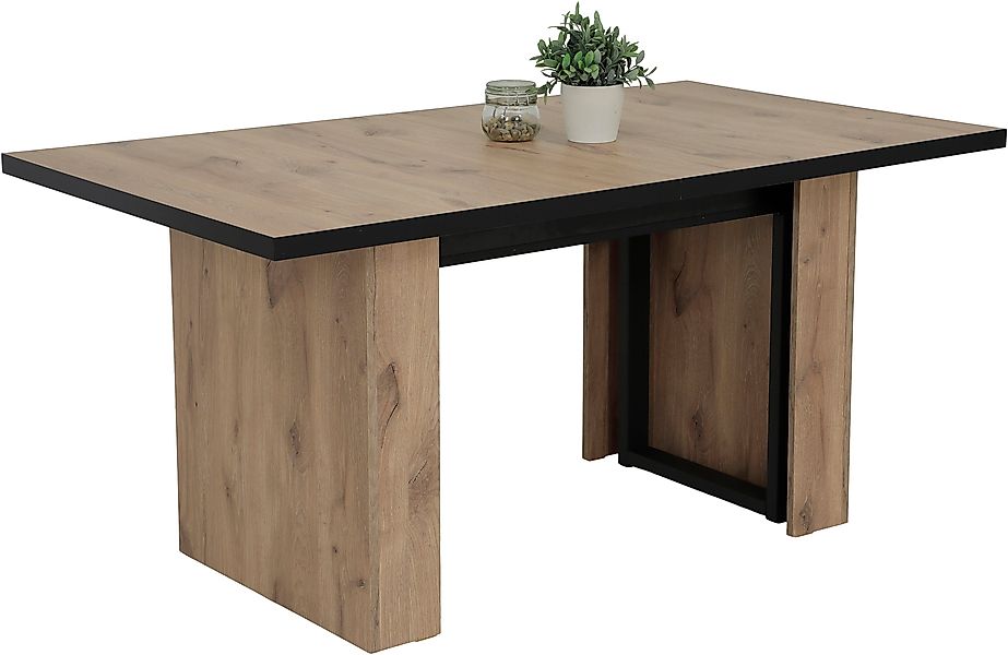 HELA Kulissen-Esstisch "ANNI", Esstisch, 4-Stufiger Auszug, bis zu 320cm Br günstig online kaufen