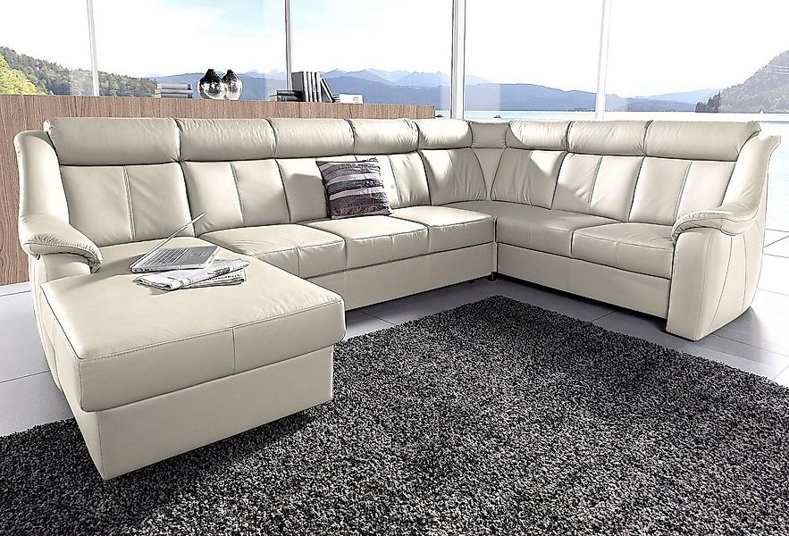 sit&more Ecksofa "Basel L-Form" wahlweise mit Relaxfunktion günstig online kaufen