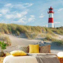 Bilderdepot24 Fototapete Leuchttürme Leuchtturm Nordsee Meer günstig online kaufen