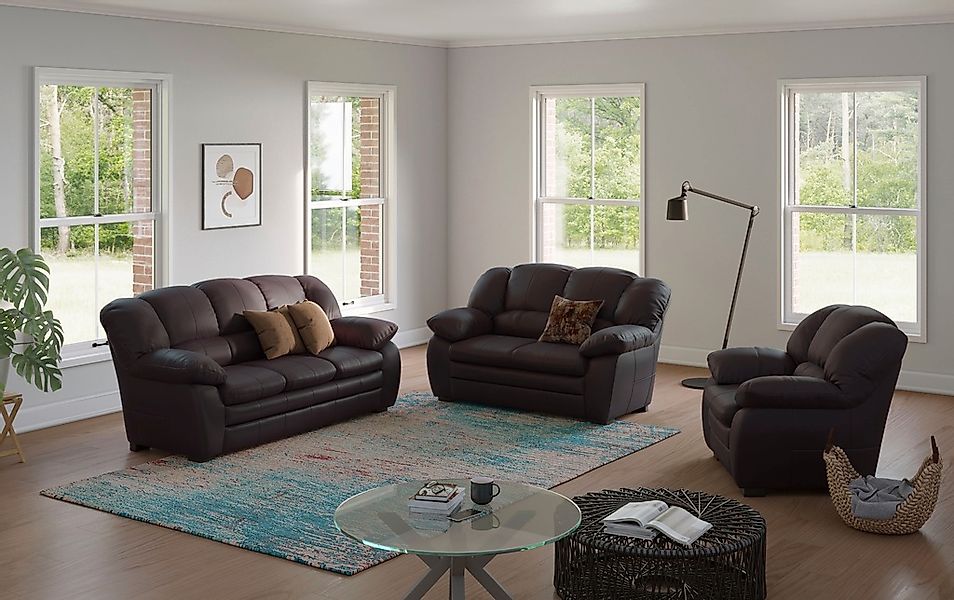 COTTA Polstergarnitur "Casino, Sofa Set, 3-2-1 Sitzer, Wohnzimmer Garnitur" günstig online kaufen