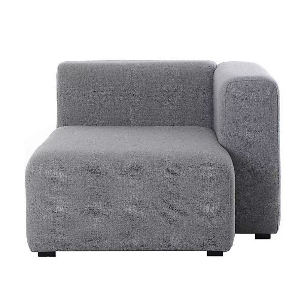 HAY - Mags Sofa-Modul Chaiselongue Rechts 97x127,5cm - grau/Stoff Hallingda günstig online kaufen