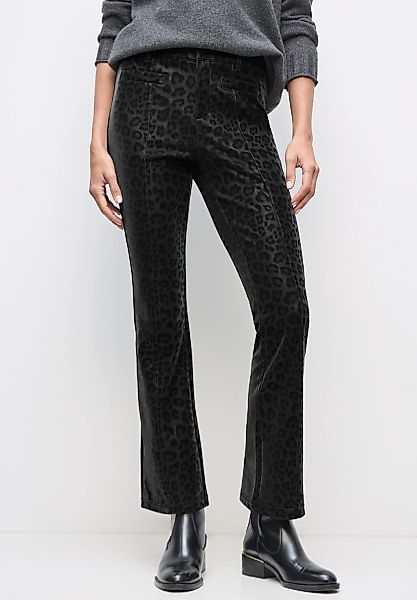 STREET ONE Bootcuthose mit Leo-Muster günstig online kaufen