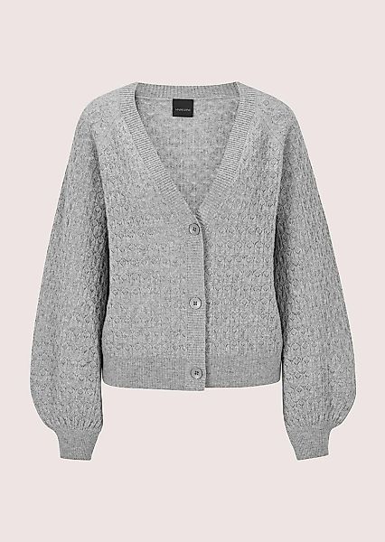 MADELEINE Strickjacke "Cardigan Elegante Strickjacke mit Ajour-Muster" Ball günstig online kaufen
