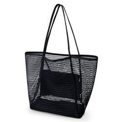 FOUORTUNATE-BEE XL-Strandtasche Große Strandtasche Damen Netz günstig online kaufen