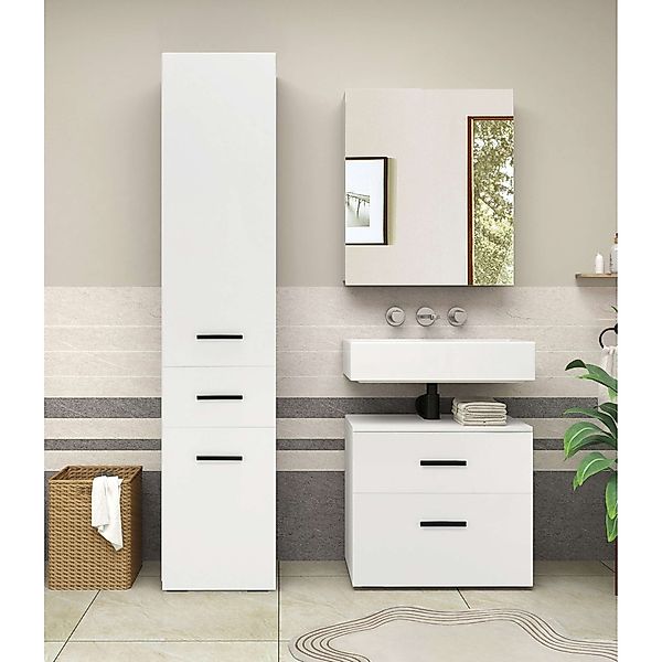 INOSIGN Hochschrank "Skara" 3 verstellbaren Einlegeböden hinter den Türen, günstig online kaufen