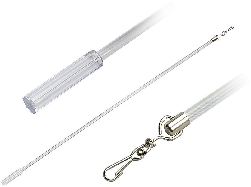Liedeco Schleuderstab, Gardinen, Seitenschals, (1-St), für Seitenschals, Ga günstig online kaufen