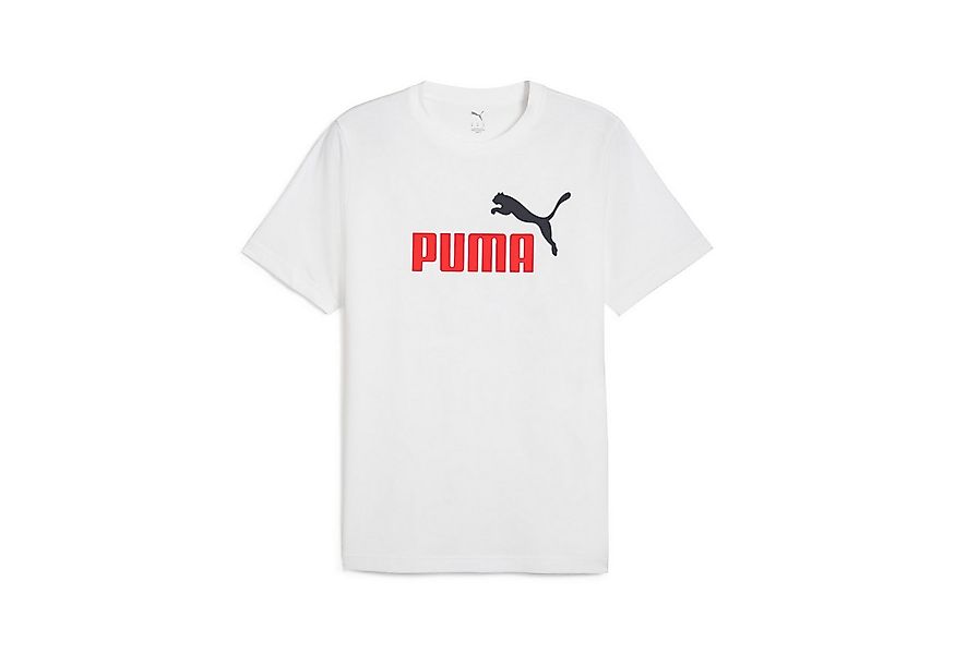 PUMA T-Shirt ESS 2 COLOR NO. 1 LOGO TEE Regular Fit, Kurzarmdesign, Rundhal günstig online kaufen