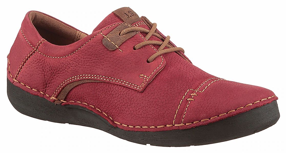 Josef Seibel Schnürschuh "Fergey 41", Freizeitschuh, Komfortschuh mit Wechs günstig online kaufen