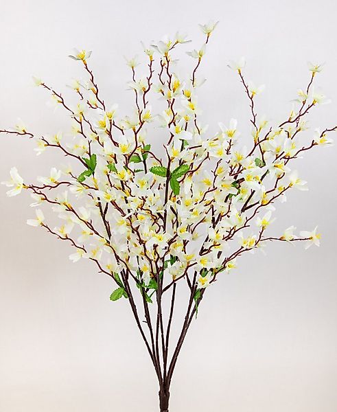 Kunstblume Forsythienbusch 65cm ZF Goldflieder Goldglöckchen künstliche For günstig online kaufen