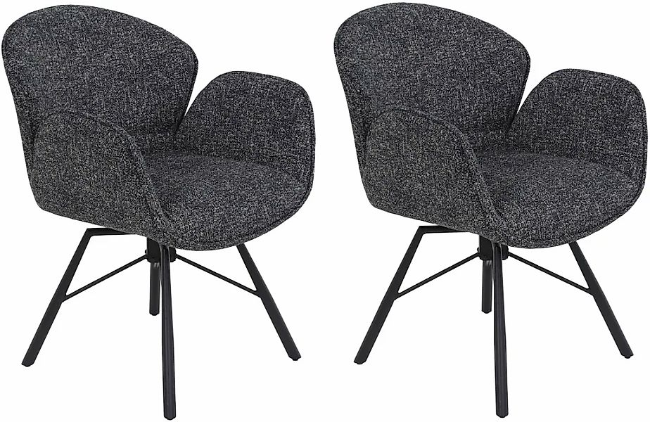 HELA 4-Fußstuhl "BRISTOL, Armlehnen Stuhl, Sessel, Esszimmerstuhl", (Set), günstig online kaufen