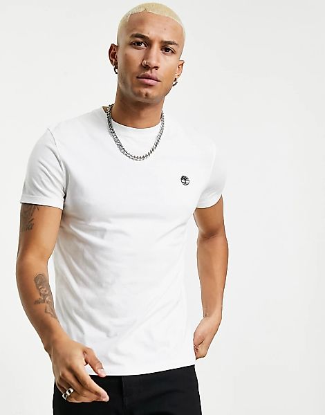 Timberland – Dunstan River – T-Shirt in Weiß günstig online kaufen