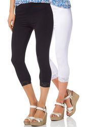 Boysen's Leggings (Packung, 2er-Pack) mit Spitze günstig online kaufen
