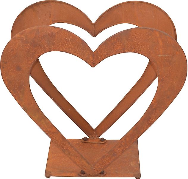 HOFMANN LIVING AND MORE Regal »Herzilein, Weihnachtsdeko aussen«, für Holz, günstig online kaufen
