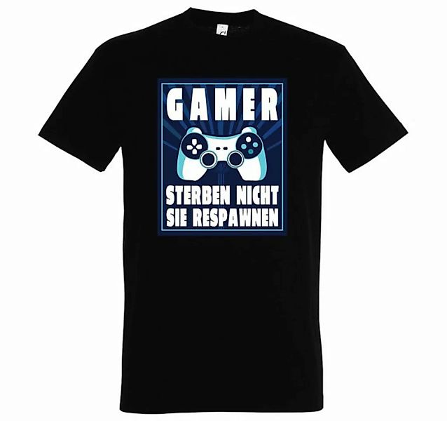 Youth Designz T-Shirt "Gamer Sterben Nicht, Sie Respawnen" Herren T-Shirt m günstig online kaufen