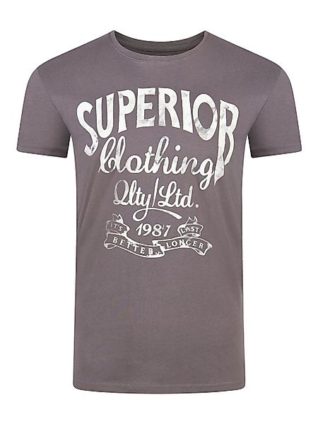 riverso T-Shirt Herren Printshirt RIVLeon Regular günstig online kaufen
