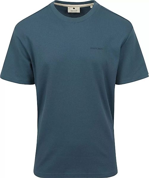 Anerkjendt Kikki Waffle T-shirt Blau - Größe XL günstig online kaufen