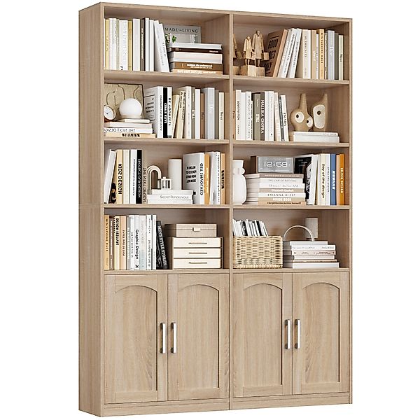 Homfa Bücherregal Standregal Büroregal Bücherschrank, mit günstig online kaufen