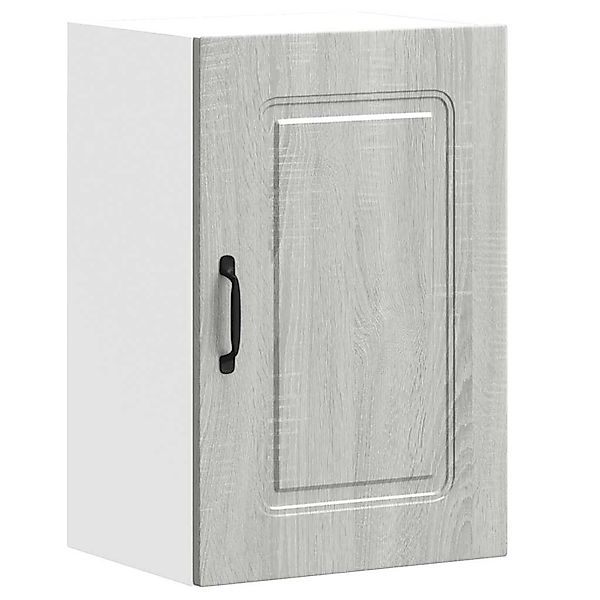 vidaXL Küchen-Hängeschrank Kalmar Grau Sonoma Holzwerkstoff 853553 günstig online kaufen