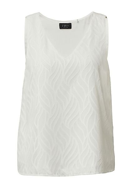 s.Oliver BLACK LABEL Shirttop - Kurzarmbluse mit günstig online kaufen