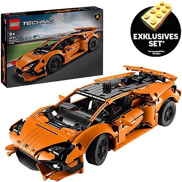 LEGO® Lamborghini Huracán Tecnica Orange (42196), LEGO Technic Konstruktion günstig online kaufen