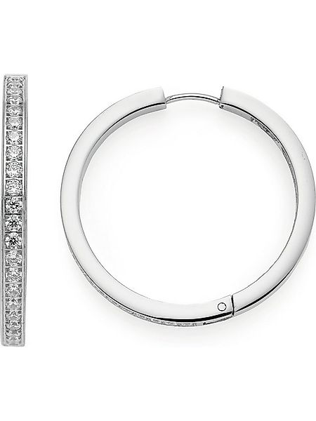 LEONARDO Paar Creolen Leonardo Damen-Creolen Edelstahl (Paar) günstig online kaufen