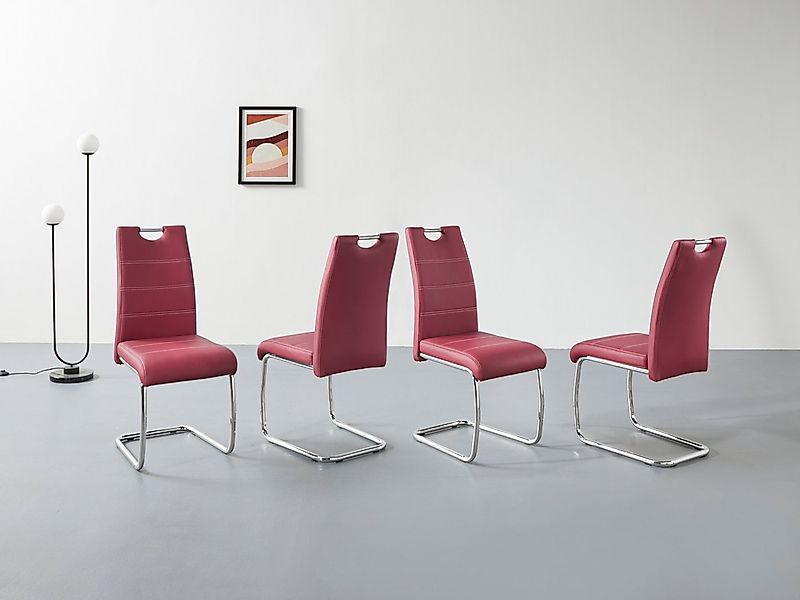 HELA Freischwinger Flora, Esszimmerstühle (Set, 4 St), Schwingstuhl Set: 1, günstig online kaufen