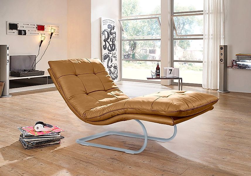 W.SCHILLIG Relaxliege "daily dreams" in Waffelkissen-Optik, wahlweise mit M günstig online kaufen