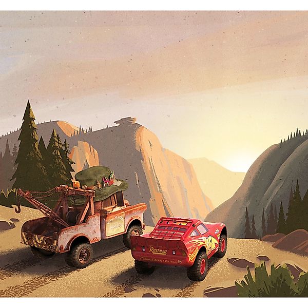 Komar Vliesfototapete Cars Sundown 300 cm x 280 cm günstig online kaufen
