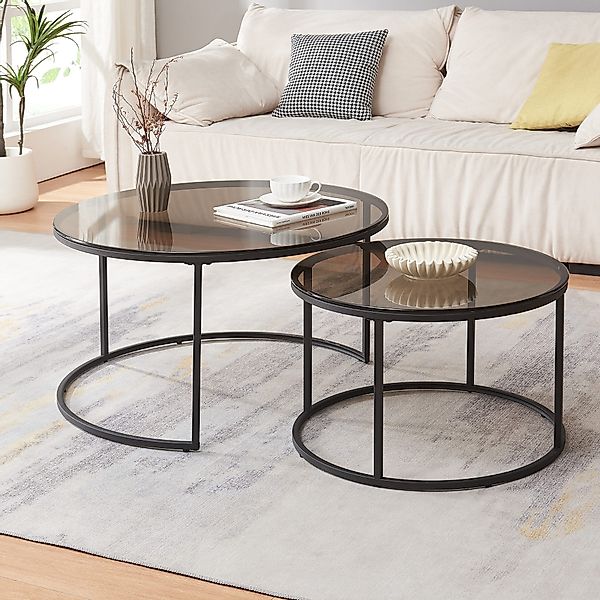 en.casa Couchtisch (Set, 2-St), »Kokkola« Satztisch günstig online kaufen