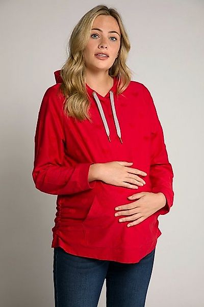 Ulla Popken Sweatshirt Bellieva Hoodie Kapuze Langarm Schwangerschaft günstig online kaufen