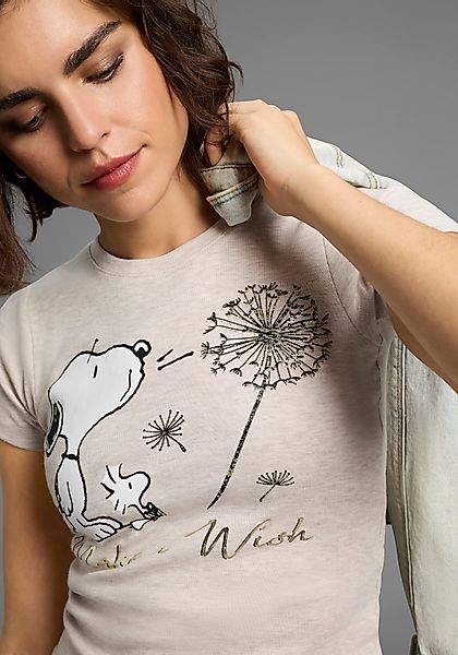 KangaROOS Kurzarmshirt sehr figurbetonte Passform, bedruckte, günstig online kaufen