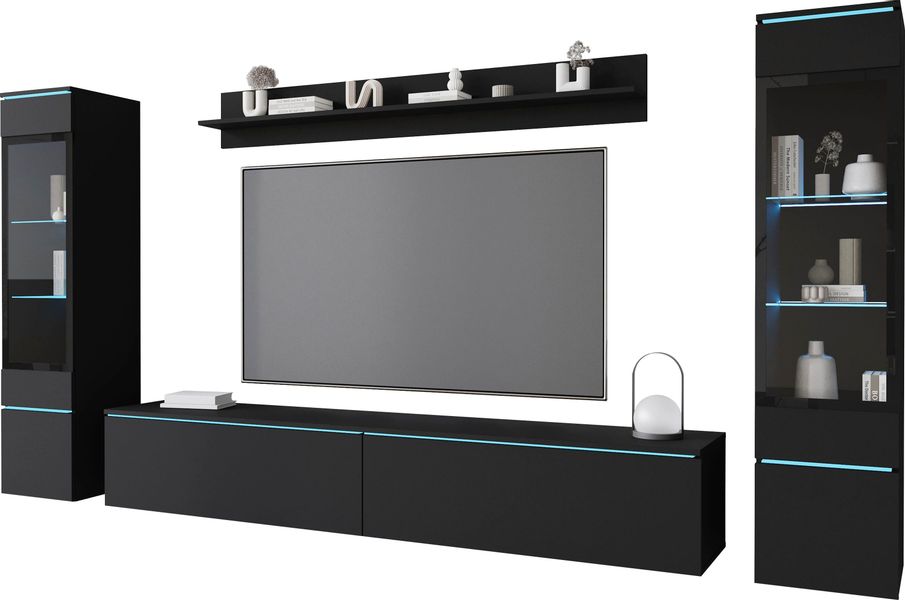 INOSIGN Wohnwand VERA II, Vitrinen Türanschlag günstig online kaufen