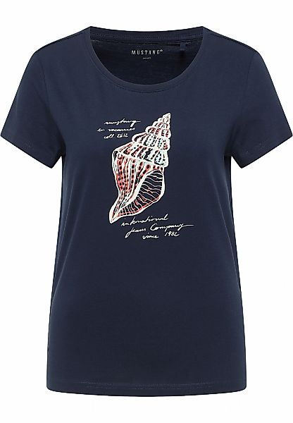 MUSTANG Kurzarmshirt "Damen Style Alma" günstig online kaufen