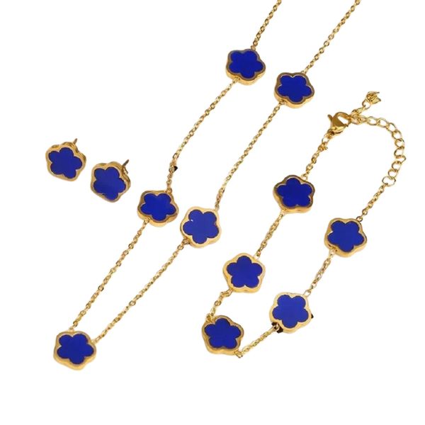 GOLDKLEIN Schmuckset Blume Schmuck Set Gold günstig online kaufen