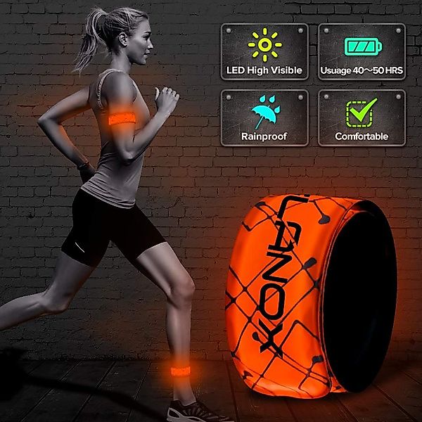 ELANOX LED Blinklicht LED Armband Leuchtband günstig online kaufen