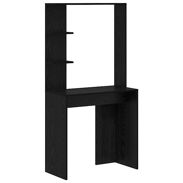 vidaXL Schreibtisch Schwarz Eichen-Optik 78,5 x 37 x 154,5 cm 869339 günstig online kaufen