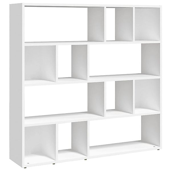 Vidaxl Bücherregal/raumteiler Weiß 105x24x102 Cm günstig online kaufen
