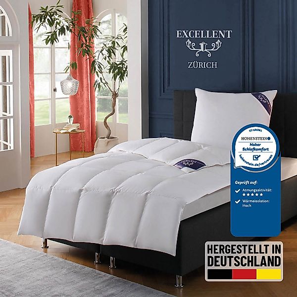 Excellent Daunenbettdecke "Zürich, Bettdecke normal mit Bestnote "Hoher Sch günstig online kaufen