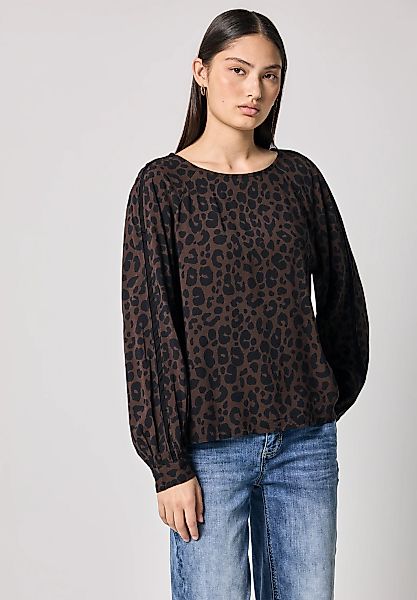 STREET ONE STUDIO Langarmbluse in Blusen-Optik günstig online kaufen